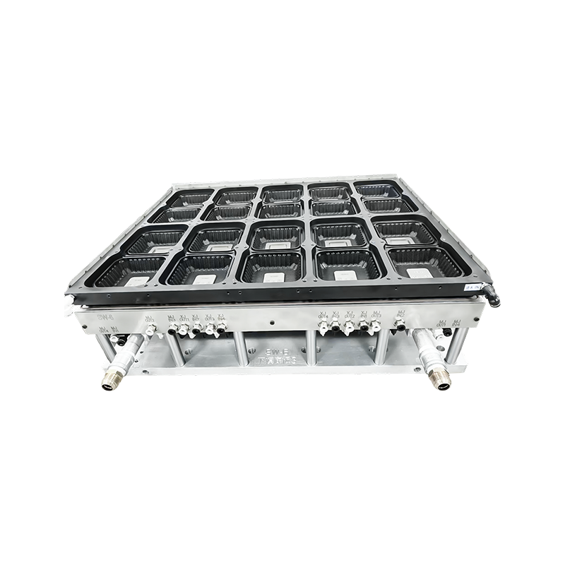 Ronde thermovormvorm met deksel